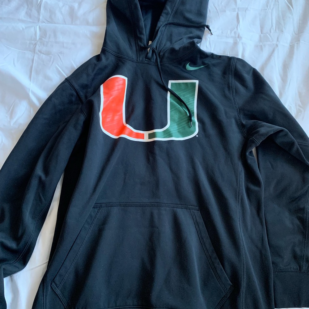 Nike Black U Miami Hoodie